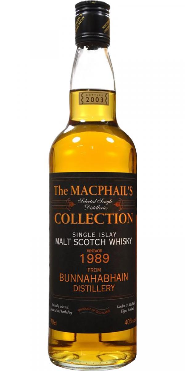 Bunnahabhain 1989 GM The MacPhail's Collection