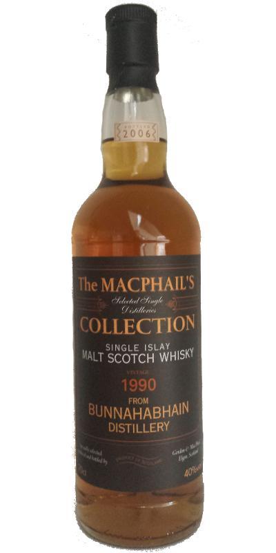 Bunnahabhain 1990 GM The MacPhail's Collection