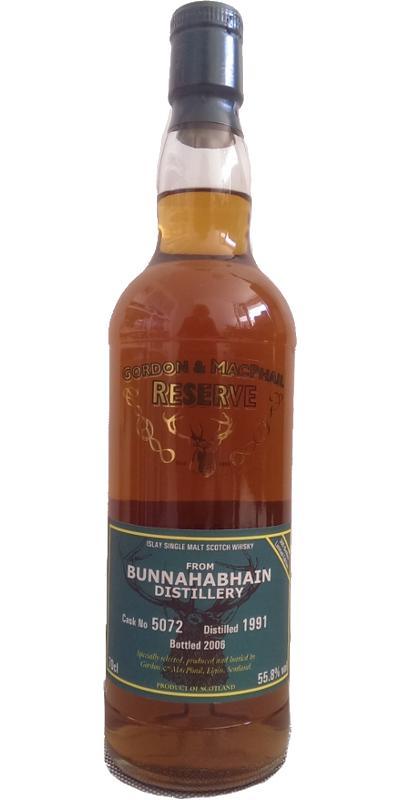 Bunnahabhain 1991 GM Reserve