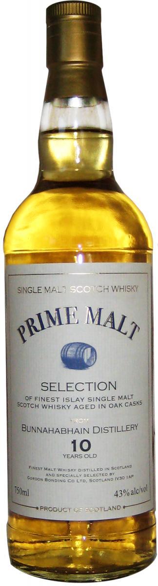 Bunnahabhain 10-year-old GB Prime Malt - Selection