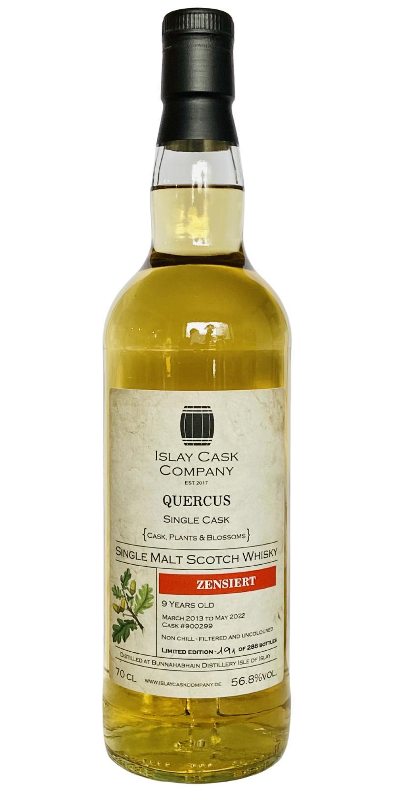 Bunnahabhain 2013 ICC Cask, Plants & Blossoms