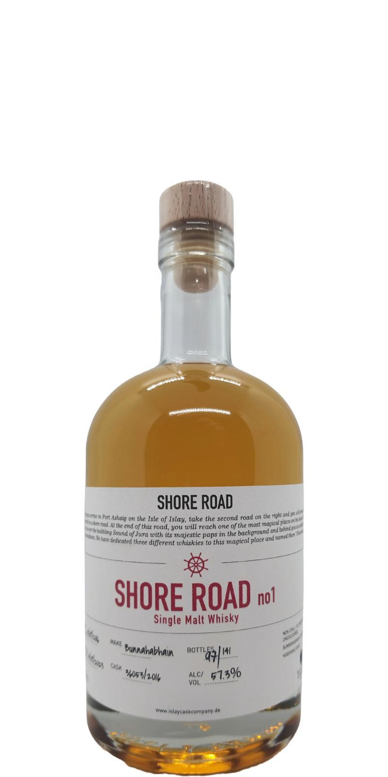 Bunnahabhain 2016 ICC Shore Road No. 1