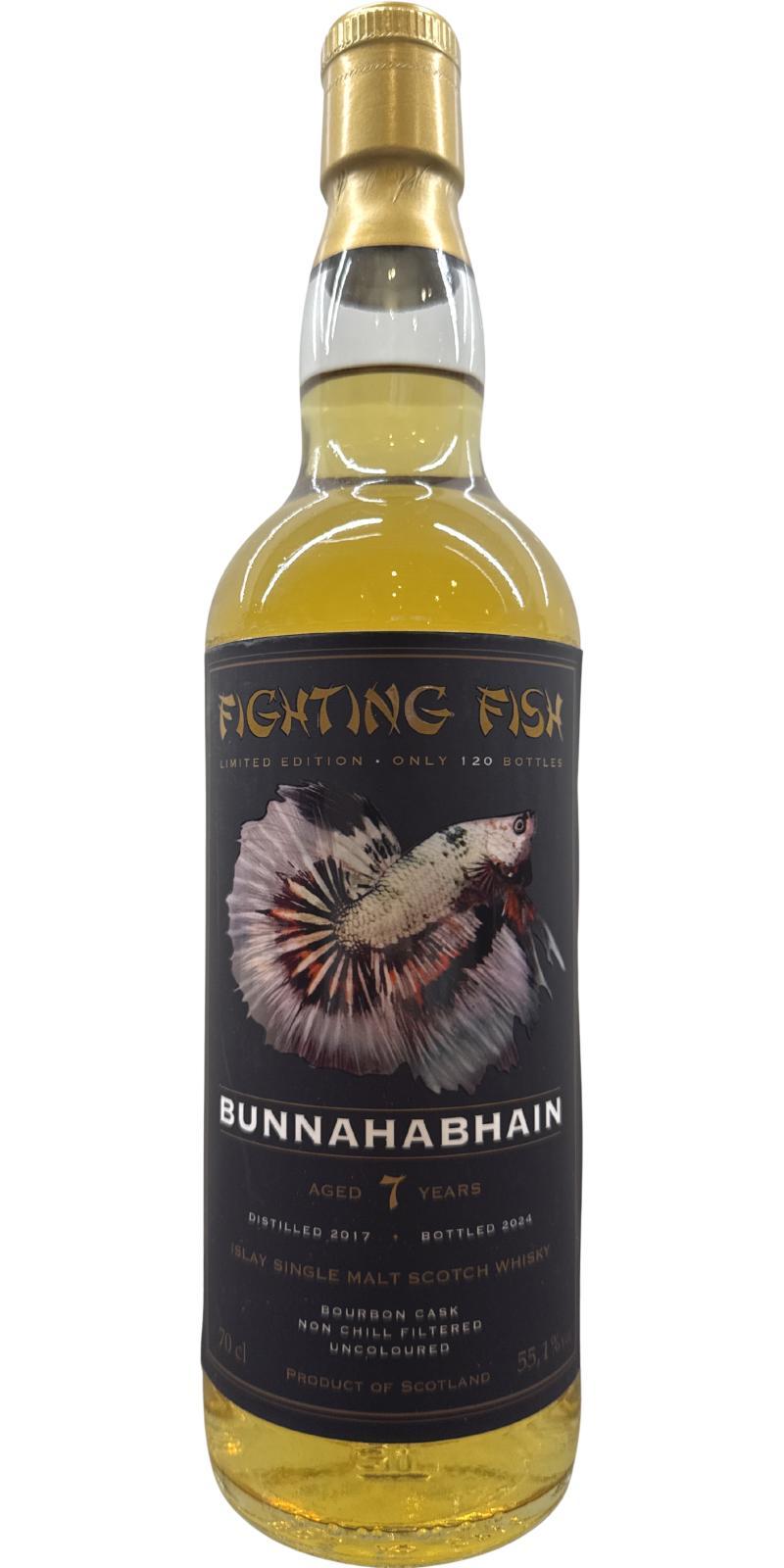 Bunnahabhain 2017 JW Fighting Fish