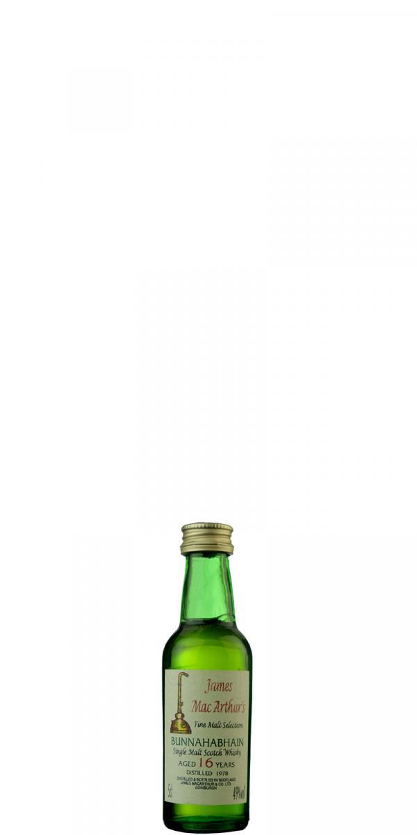 Bunnahabhain 1978 JM Fine Malt Selection - Miniature