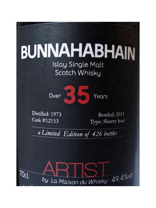 Bunnahabhain 1973 LMDW Artist