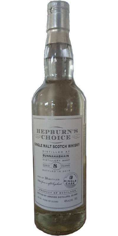 Bunnahabhain 2007 LsD Hepburn's Choice