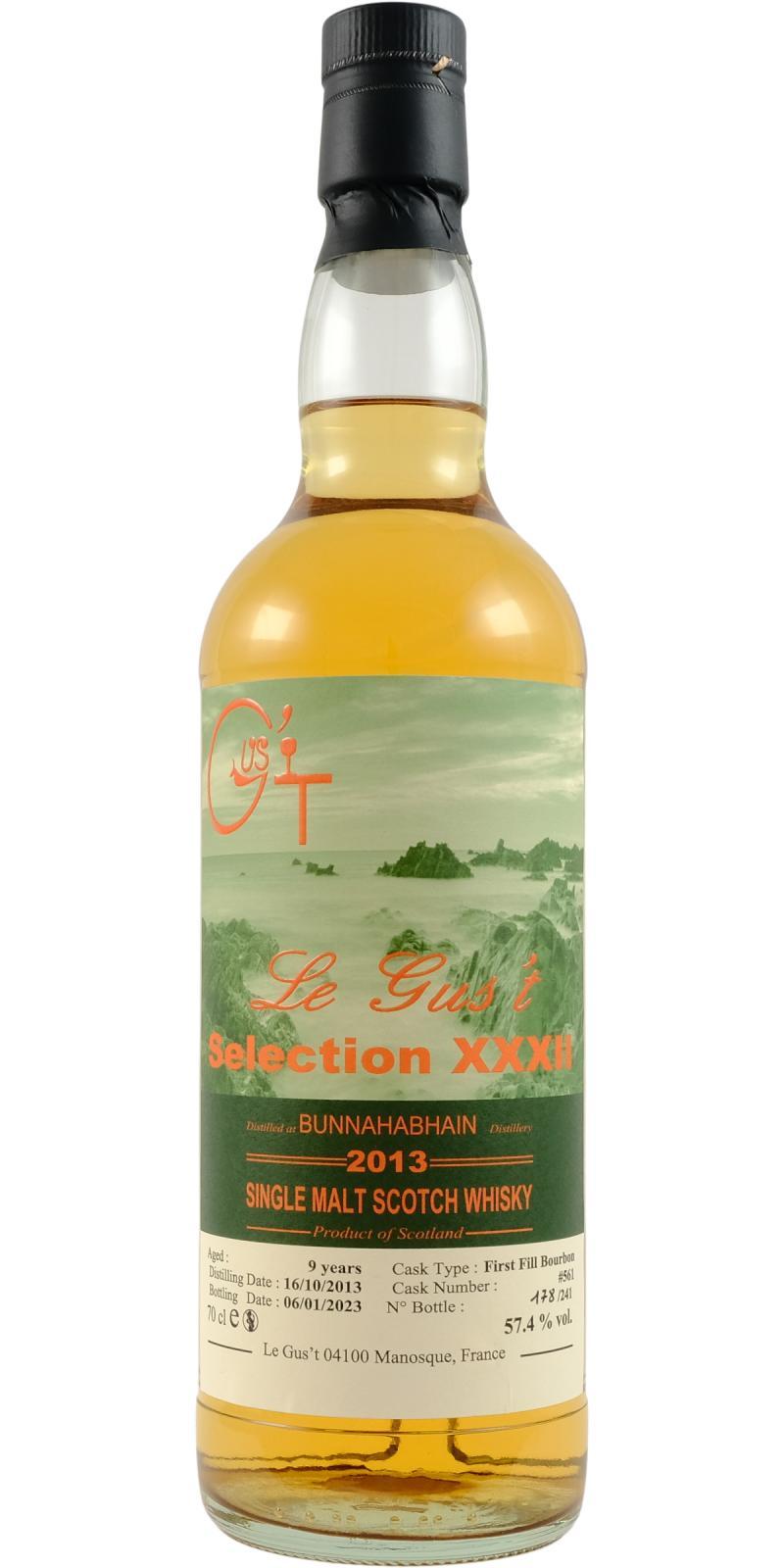 Bunnahabhain 2013 LEG Selection XXXII