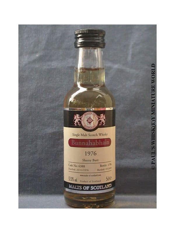 Bunnahabhain 1976 MoS Angel's Choice