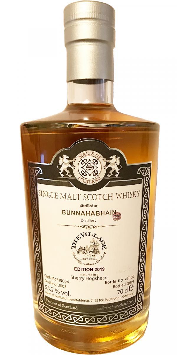 Bunnahabhain 2005 MoS The Village - Edition 2019
