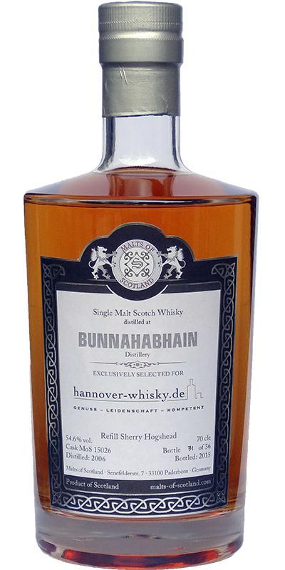 Bunnahabhain 2006 MoS