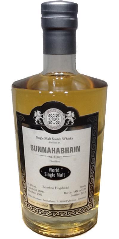 Bunnahabhain 2007 MoS World Single Malt