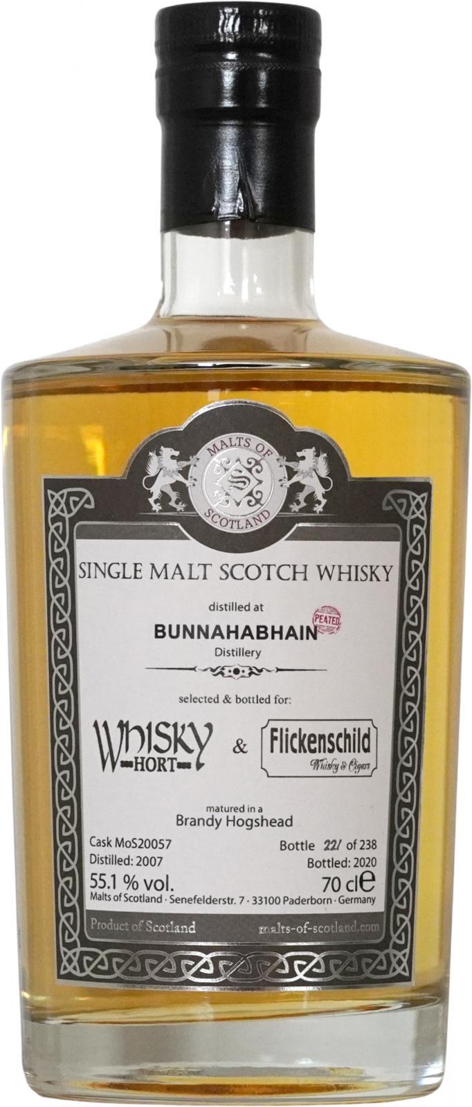 Bunnahabhain 2007 MoS