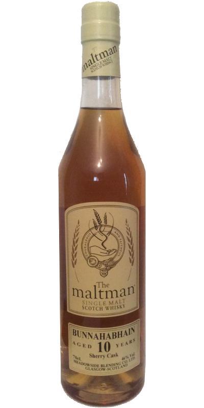 Bunnahabhain 2002 MBl The Maltman