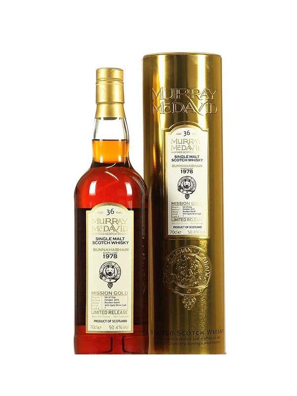 Bunnahabhain 1978 MM Mission Gold