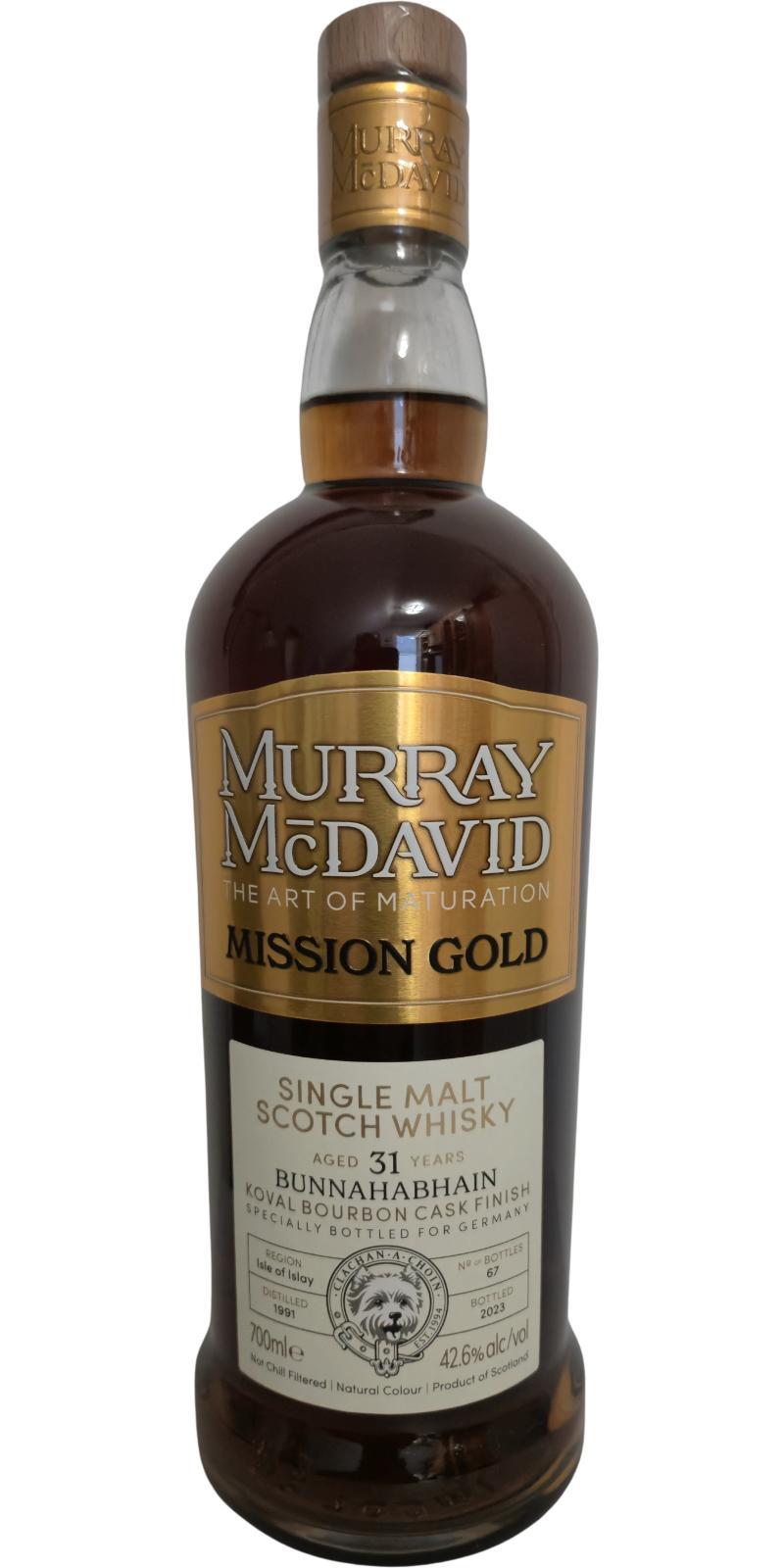 Bunnahabhain 1991 MM Mission Gold - Limited Release