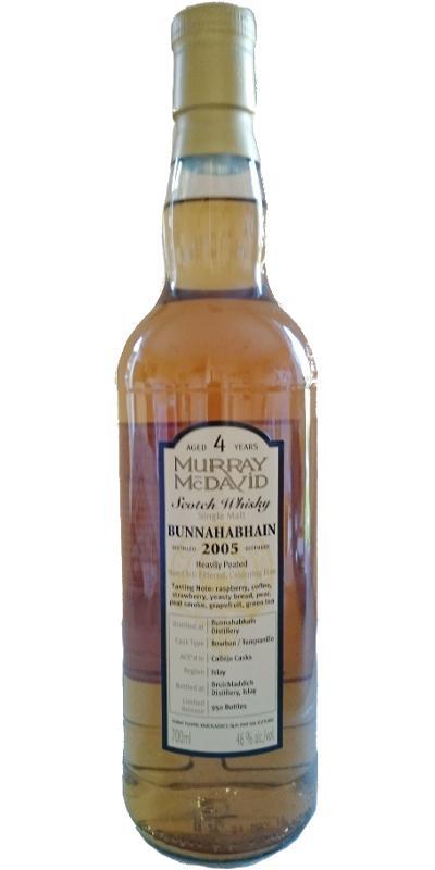 Bunnahabhain 2005 MM Heavily Peated