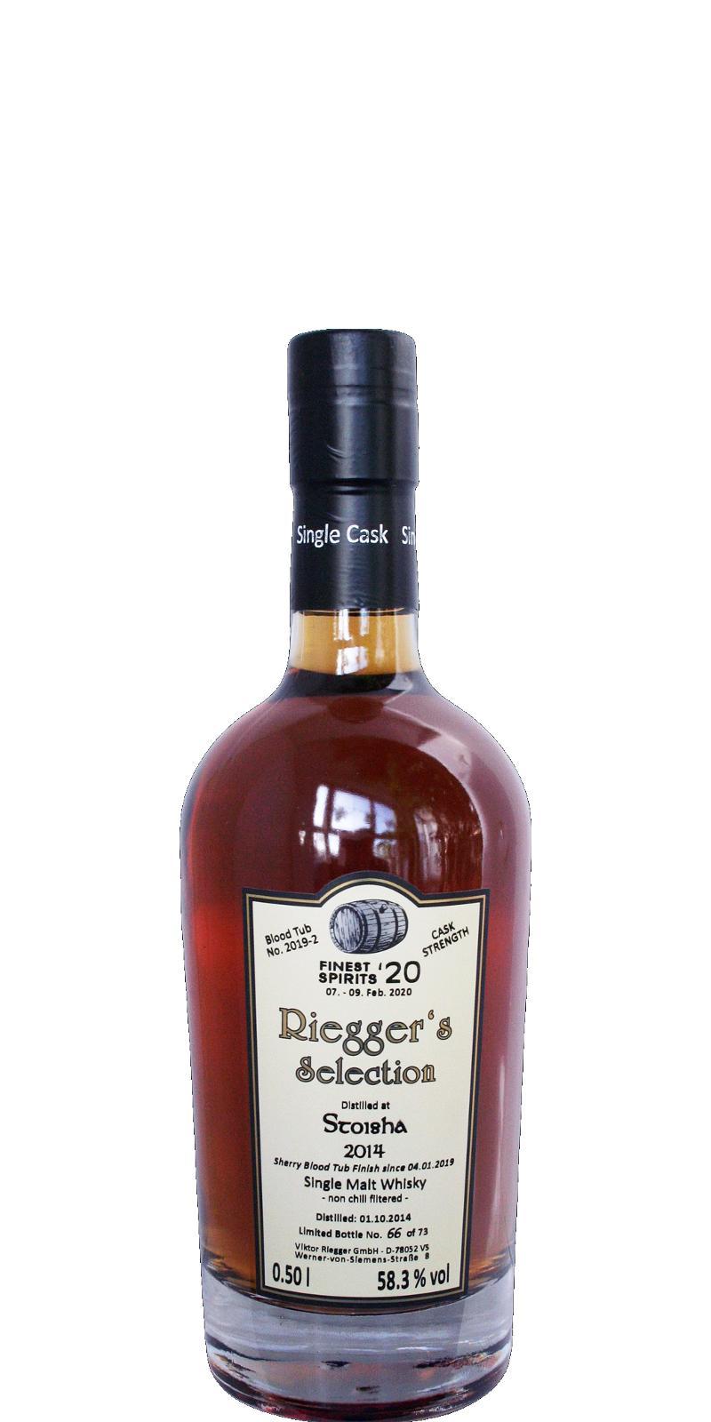 Bunnahabhain 2014 RS Stoisha Finest Spirits `20