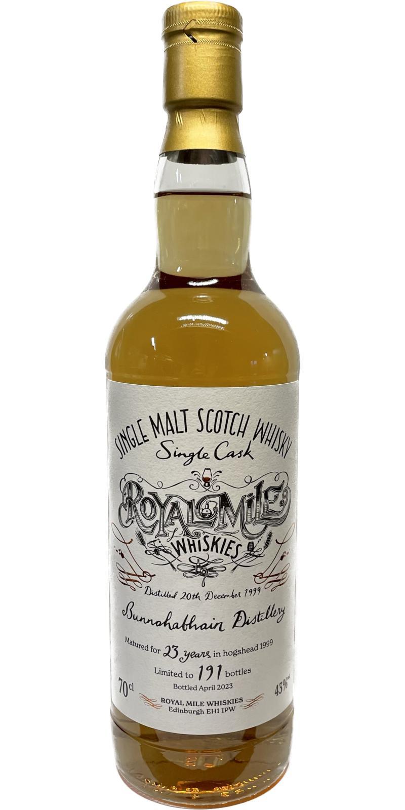 Bunnahabhain 1999 RM Single Cask