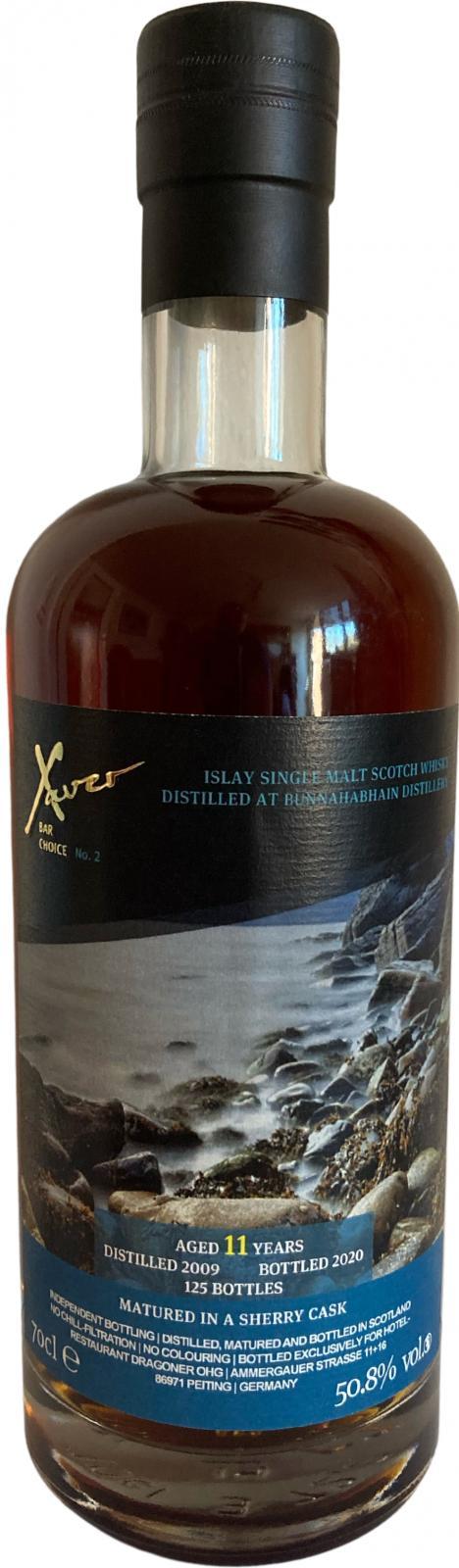 Bunnahabhain 2009 Sb Xaver Bar Choice No. 2