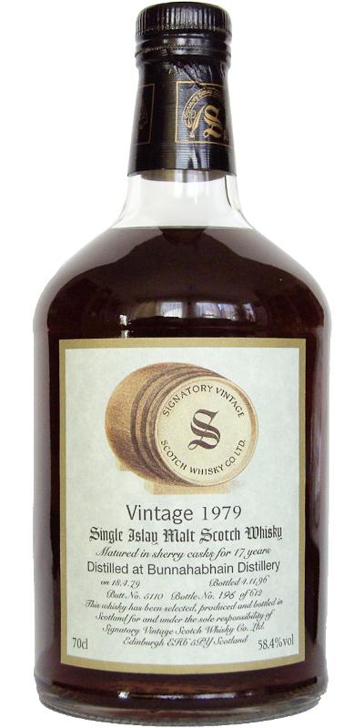 Bunnahabhain 1979 SV Vintage Collection - Dumpy