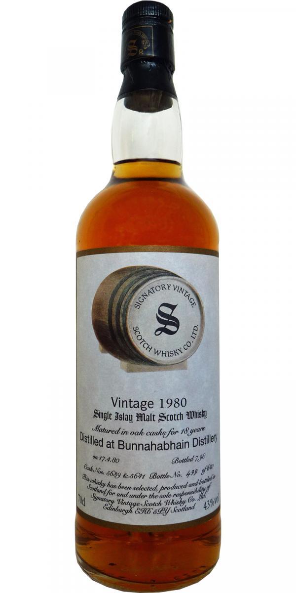 Bunnahabhain 1980 SV Vintage Collection