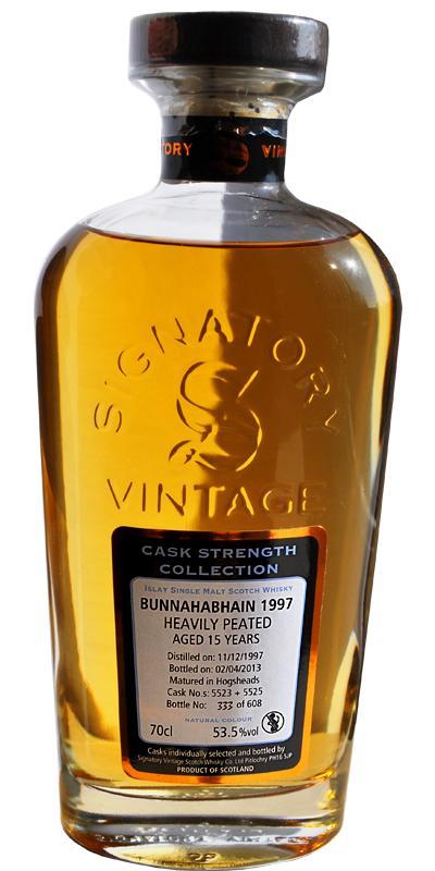 Bunnahabhain 1997 SV Cask Strength Collection