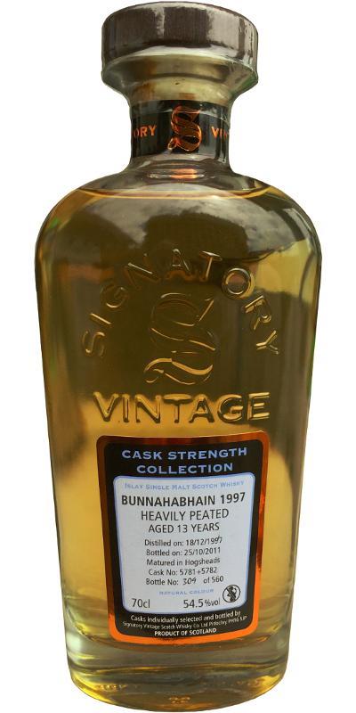 Bunnahabhain 1997 SV Cask Strength Collection - Heavily Peated