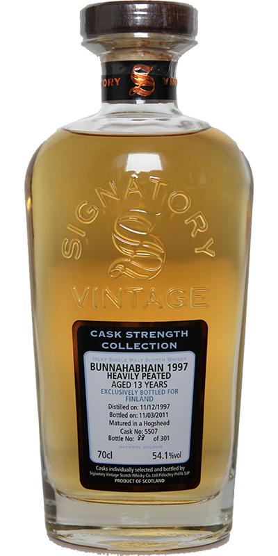 Bunnahabhain 1997 SV Cask Strength Collection