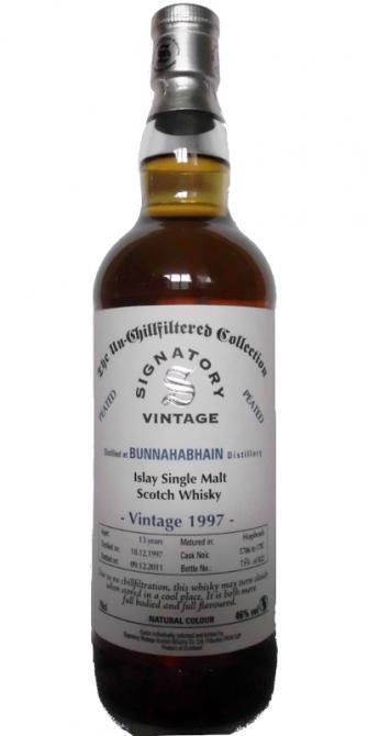 Bunnahabhain 1997 SV The Un-Chillfiltered Collection
