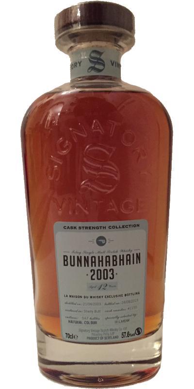 Bunnahabhain 2003 SV Cask Strength Collection