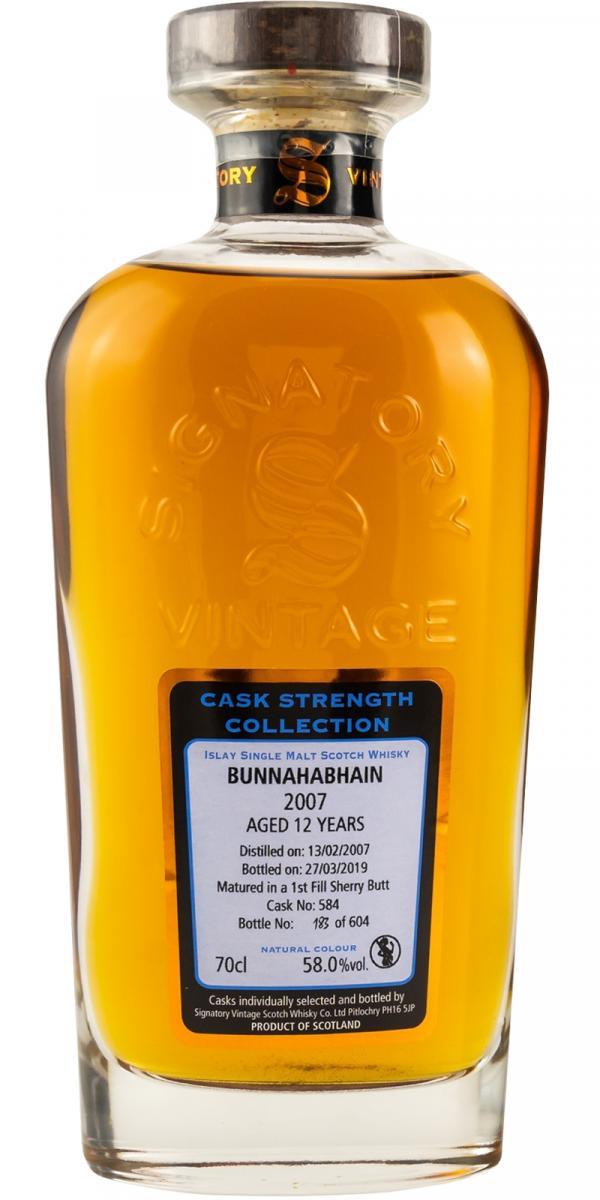 Bunnahabhain 2007 SV Cask Strength Collection
