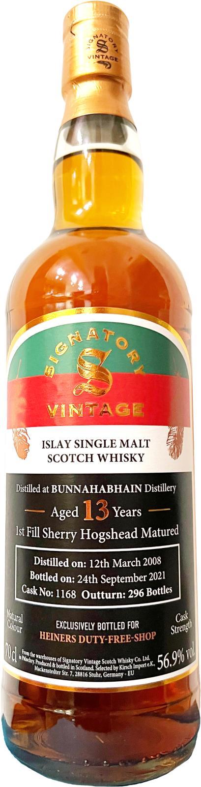 Bunnahabhain 2008 SV