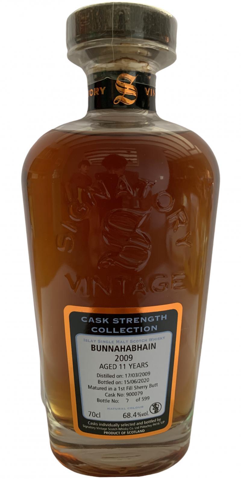 Bunnahabhain 2009 SV Cask Strength Collection