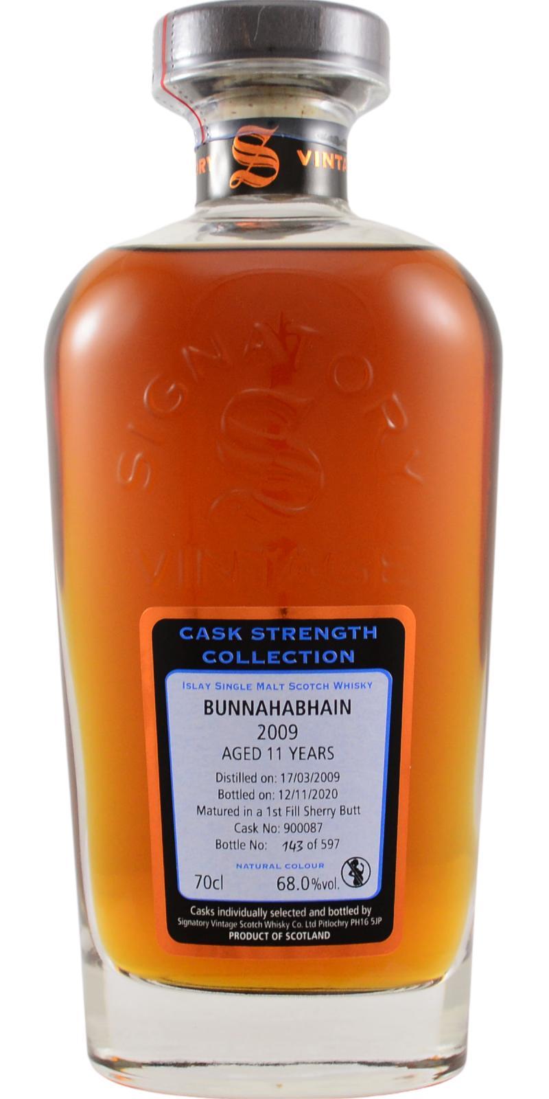 Bunnahabhain 2009 SV Cask Strength Collection