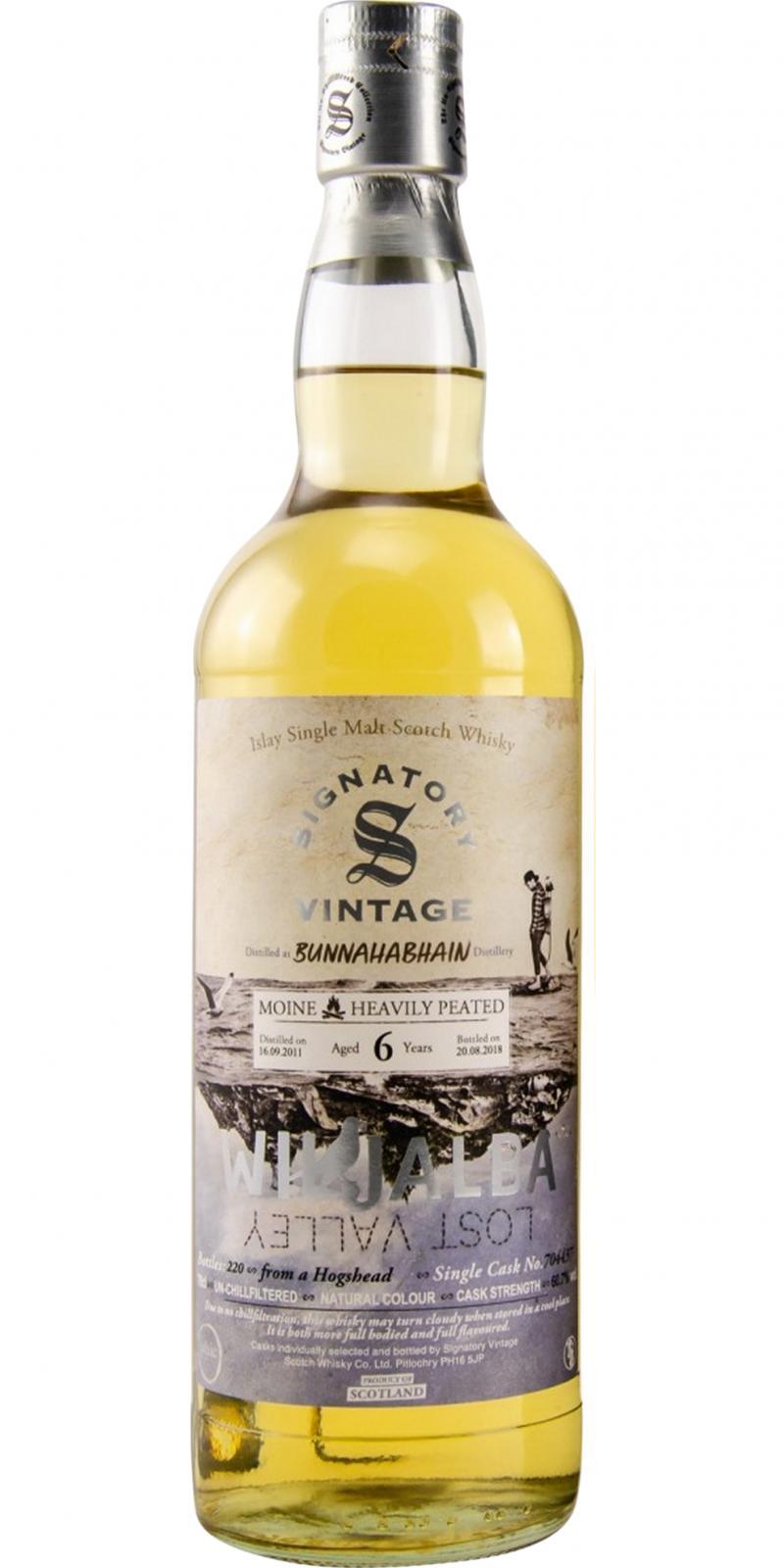 Bunnahabhain 2011 SV Moine