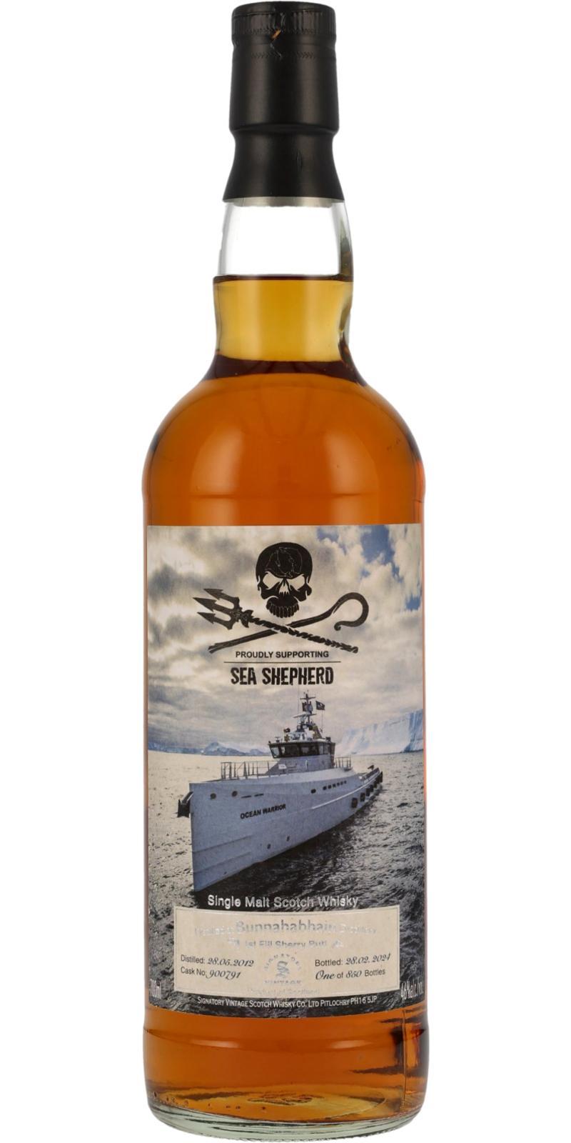 Bunnahabhain 2012 SV Sea Shepherd