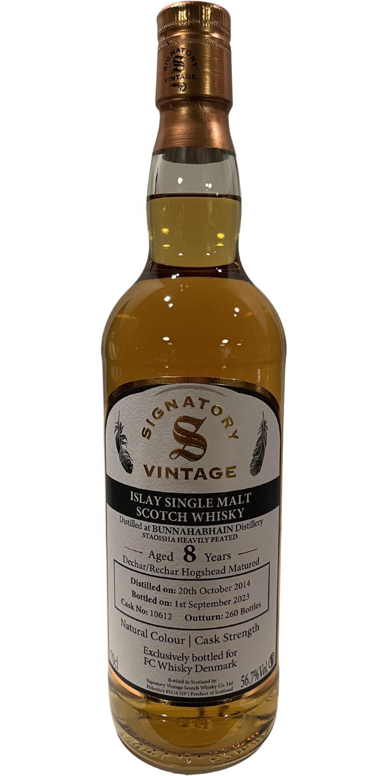 Bunnahabhain 2014 SV