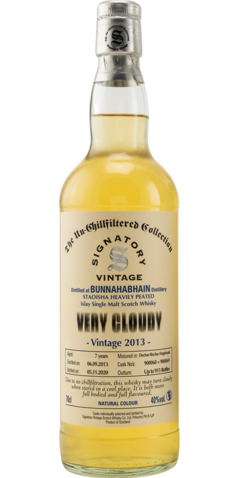 Staoisha 2013 SV The Un-Chillfiltered Collection - Very Cloudy