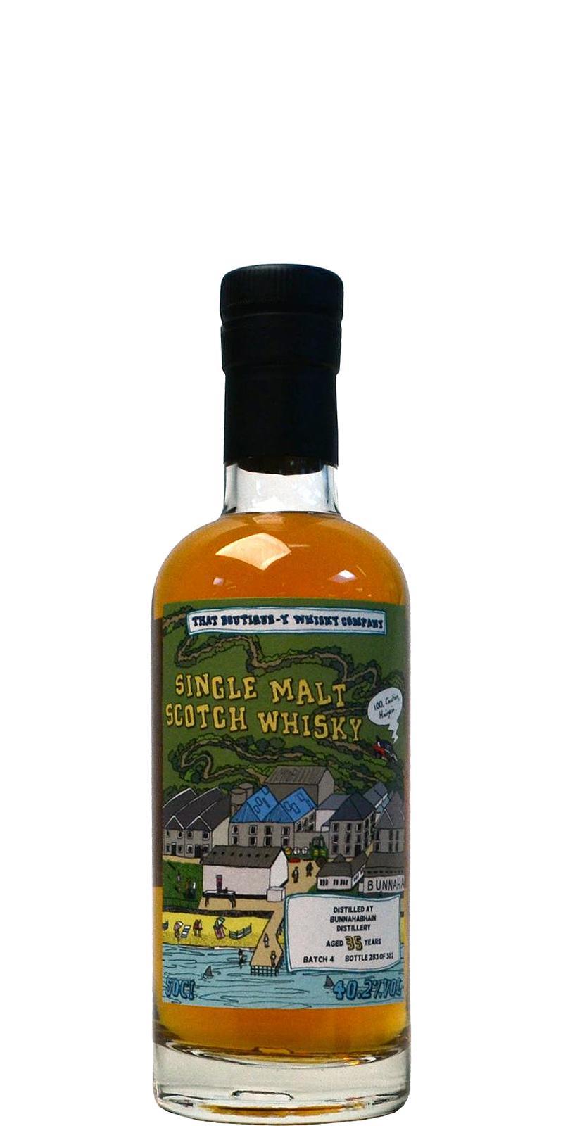 Bunnahabhain Batch 4 TBWC