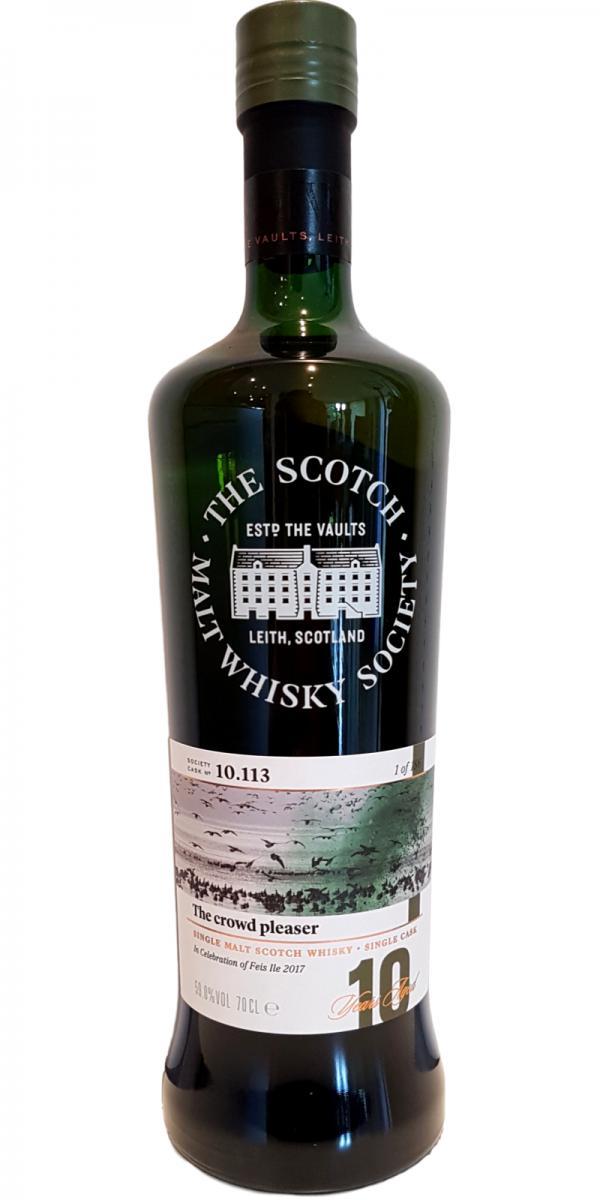 Bunnahabhain 10-year-old SMWS 10.113 The crowd pleaser