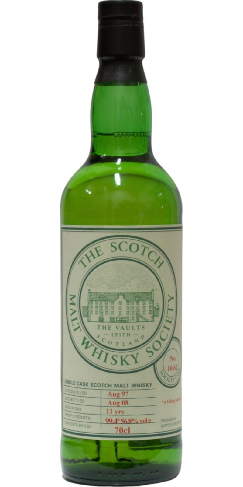 Bunnahabhain 1997 SMWS 10.62 A Viking warrior