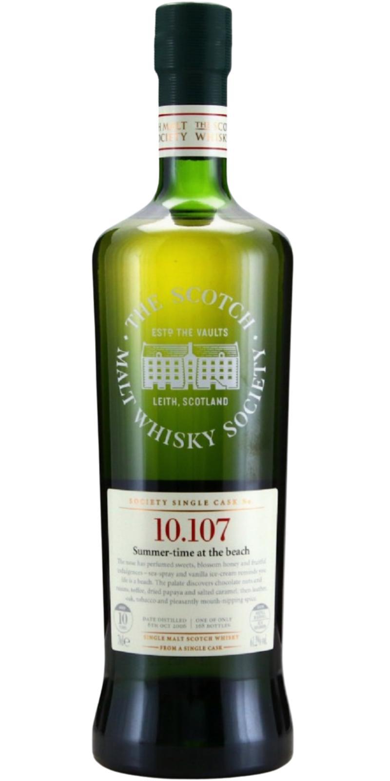 Bunnahabhain 2006 SMWS 10.107 Summer-time at the beach