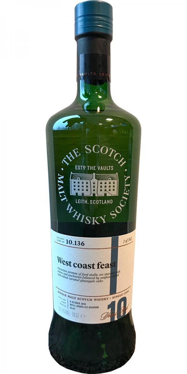 Bunnahabhain 2006 SMWS 10.136 West coast feast