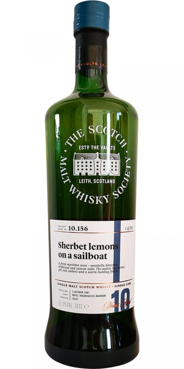 Bunnahabhain 2007 SMWS 10.156 Sherbet lemons on a sailboat
