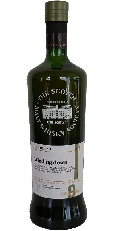 Bunnahabhain 2008 SMWS 10.120 Winding down