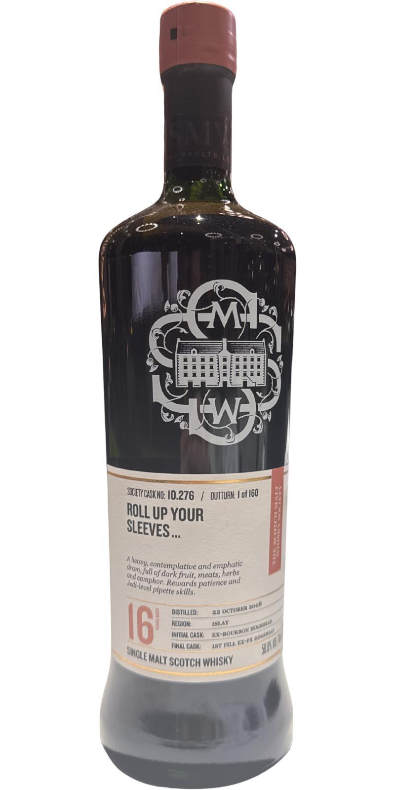 Bunnahabhain 2008 SMWS 10.276 Roll up your sleeves...