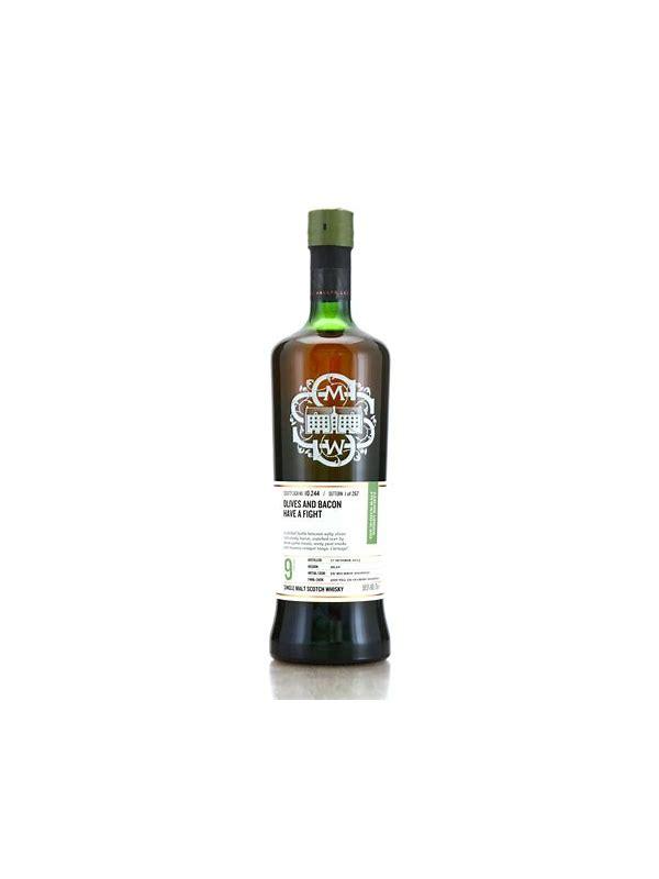 Bunnahabhain 2013 SMWS 10.196 Smoky harbour fish supper
