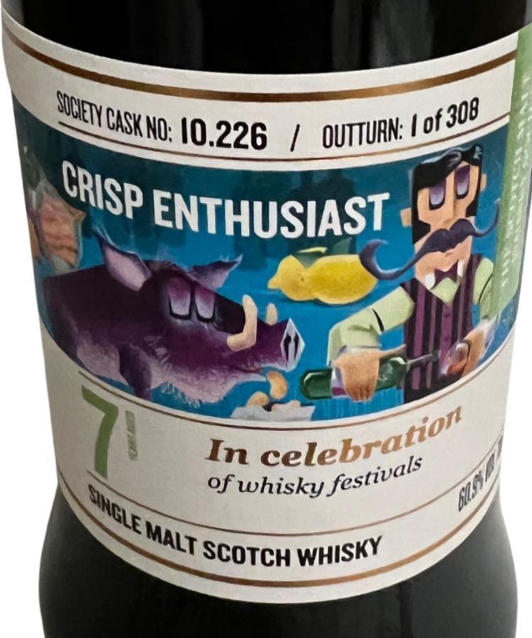 Bunnahabhain 2013 SMWS 10.226 Crisp enthusiast
