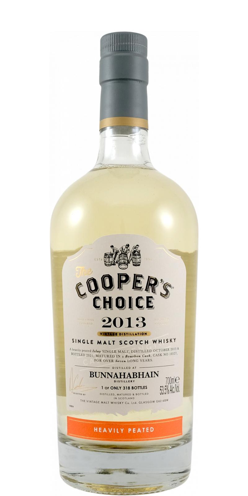 Bunnahabhain 2013 VM The Cooper's Choice