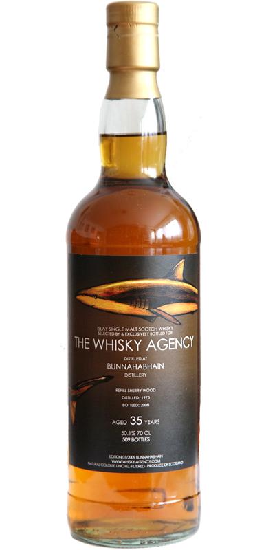 Bunnahabhain 1973 TWA Sharks